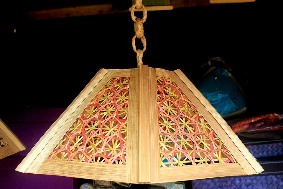 Bamboo Woven Fruit Basket