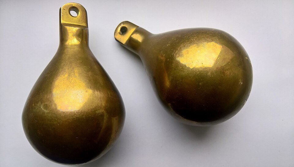 Brass Hanging Bell (Set of 3)