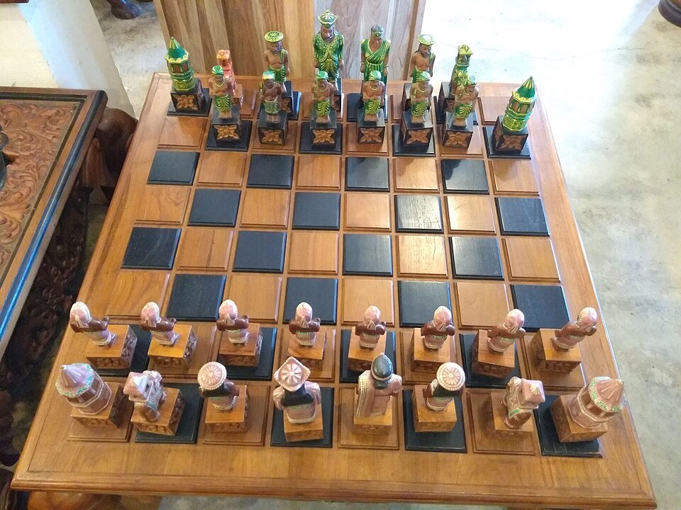 Wooden Chess Set Handcrafted
