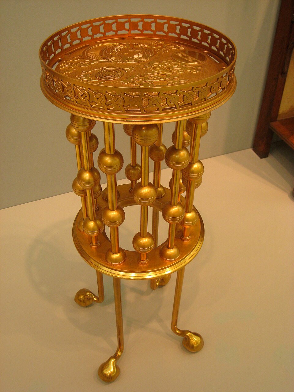 Brass Antique Table Lamp