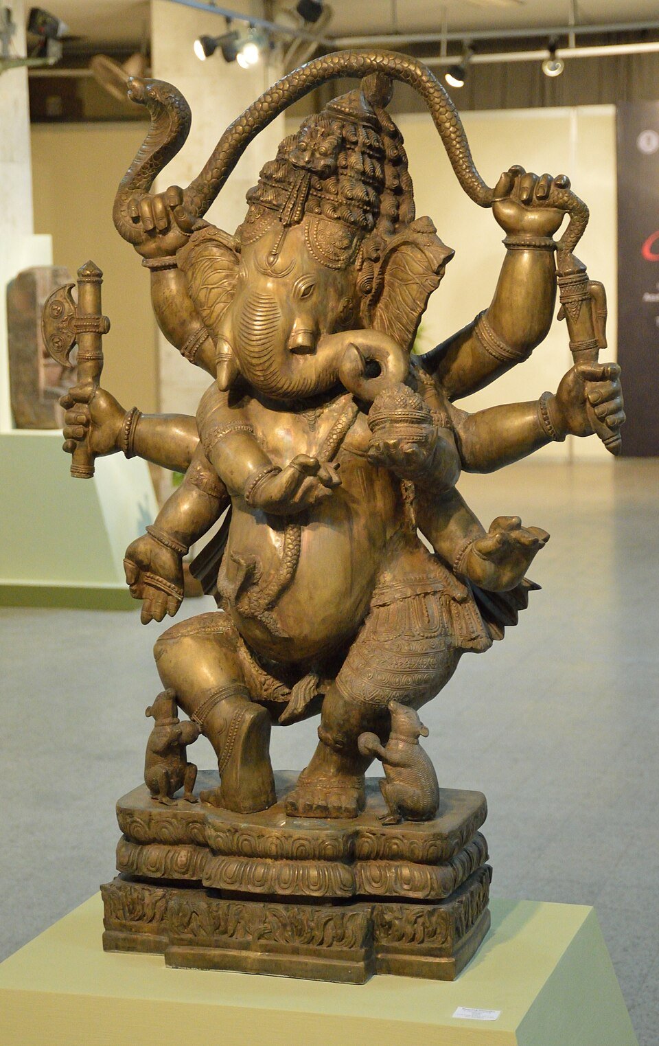 Brass Ganesha Idol